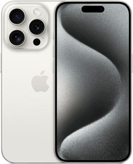 Смартфон Apple iPhone 15 Pro 128 ГБ Белый титан